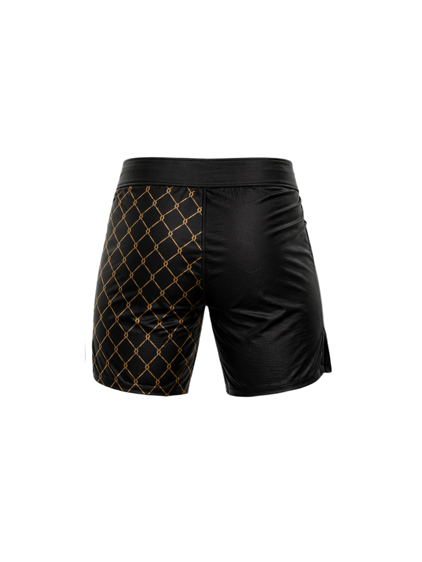 Atemi Pro Golden Shadow Grid Fight Shorts