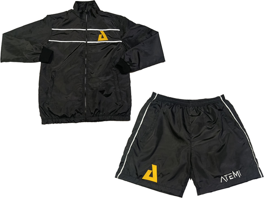 Atemi Pro Golden Windbreaker – Black Gold