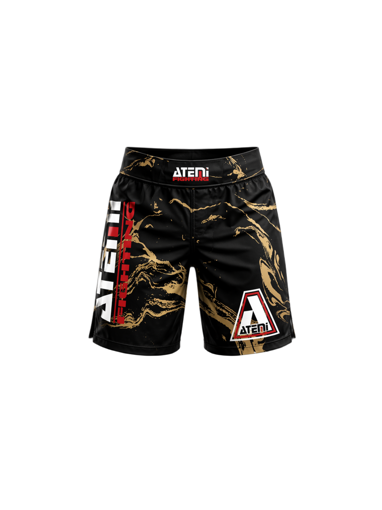 Atemi Classic Black Marble-Fight Shorts