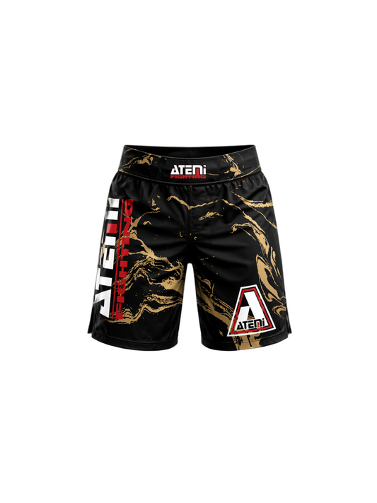 Atemi Classic Black Marble-Fight Shorts