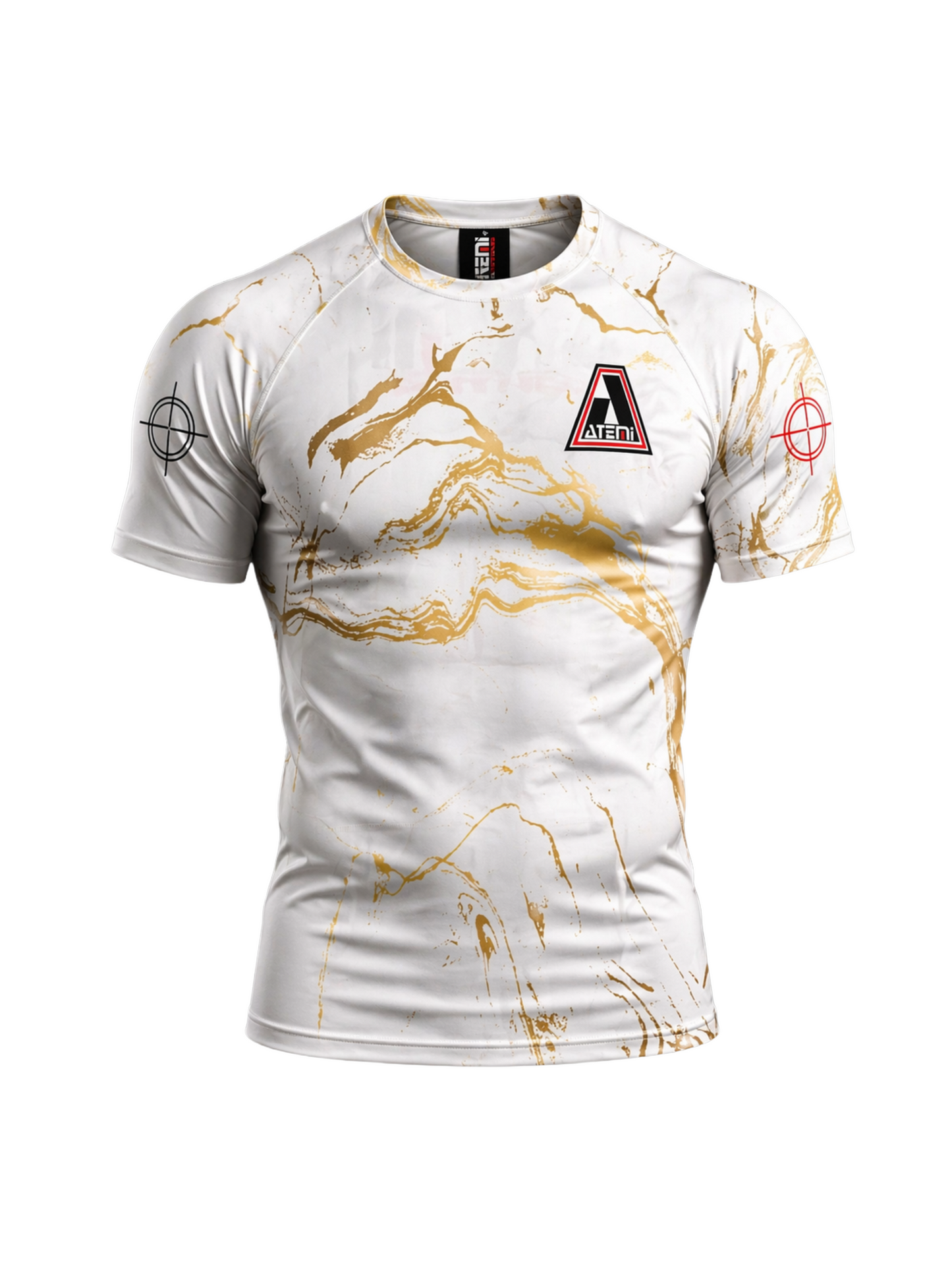 Atemi Classic White Marble-Rashguard