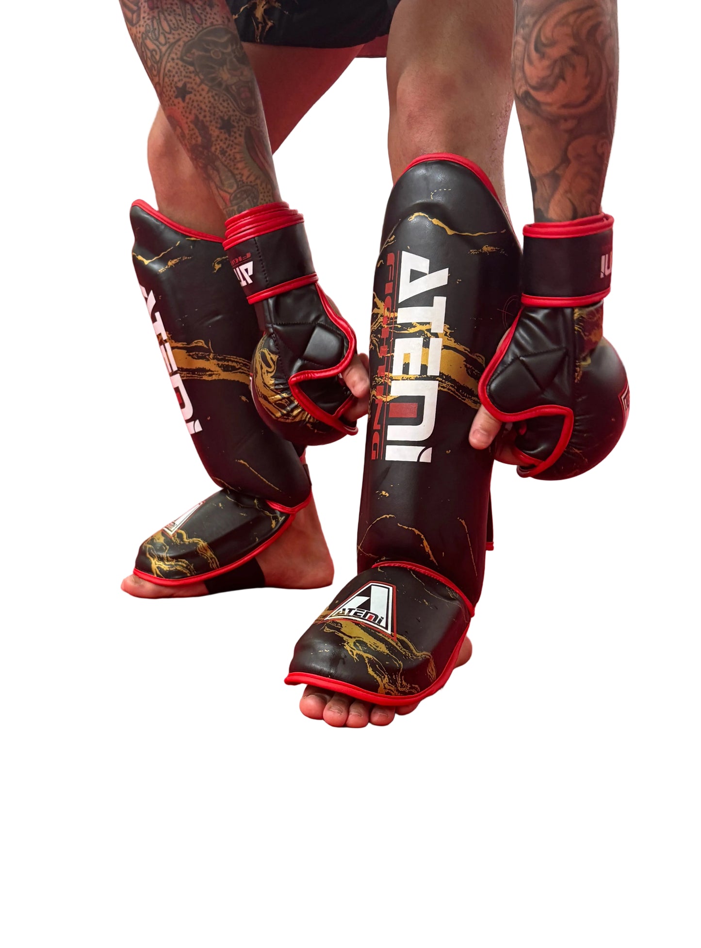 Atemi Classic Black Marble-Shin Guards