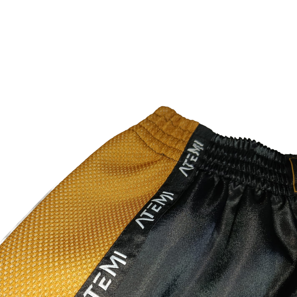 Atemi Pro Golden - Muay Thai Shorts