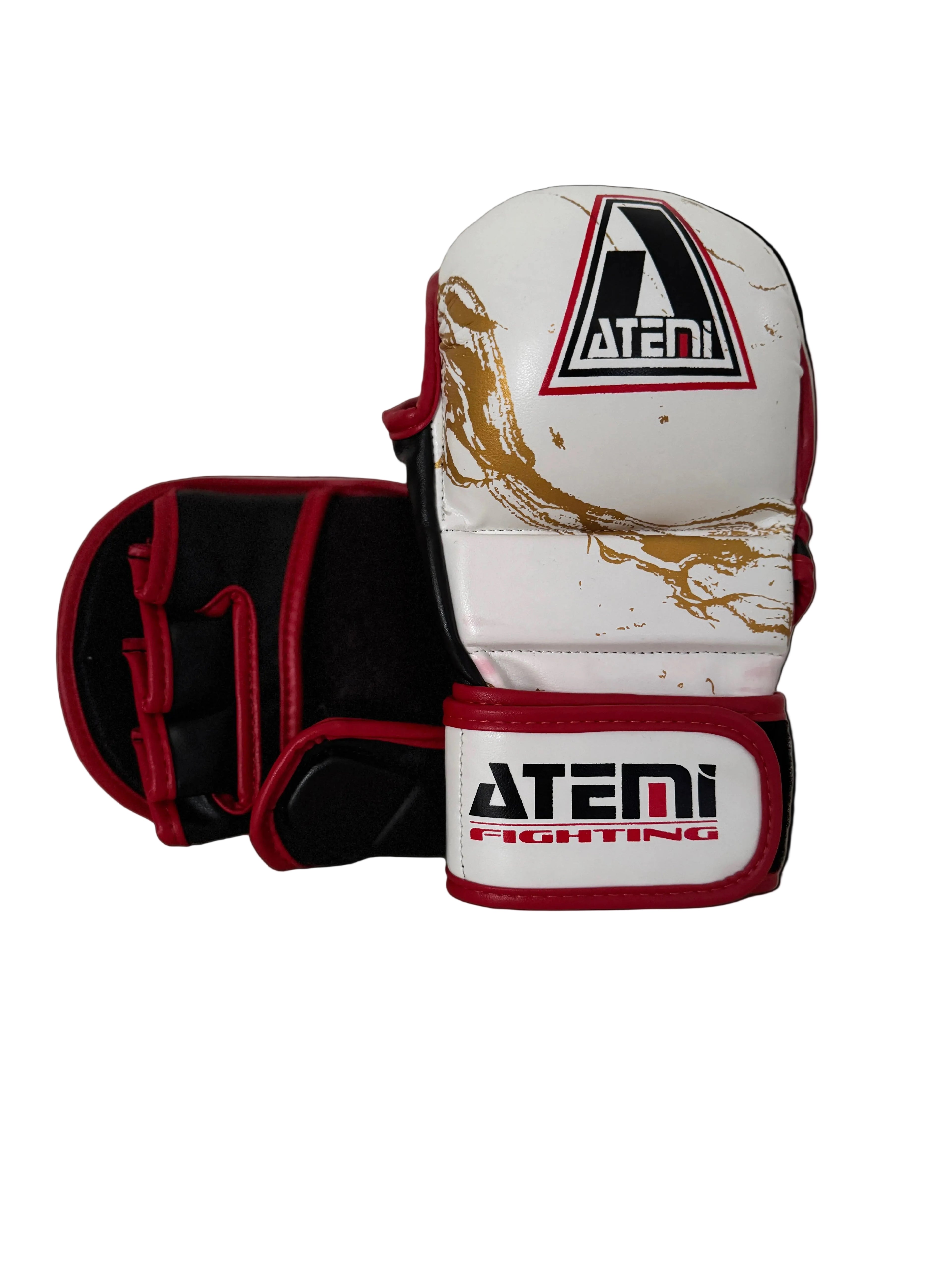Atemi Classic White Marble-MMA Gloves